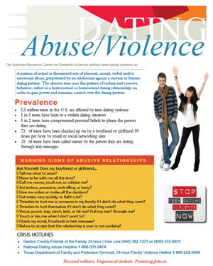 Dating Violence - Page 1 